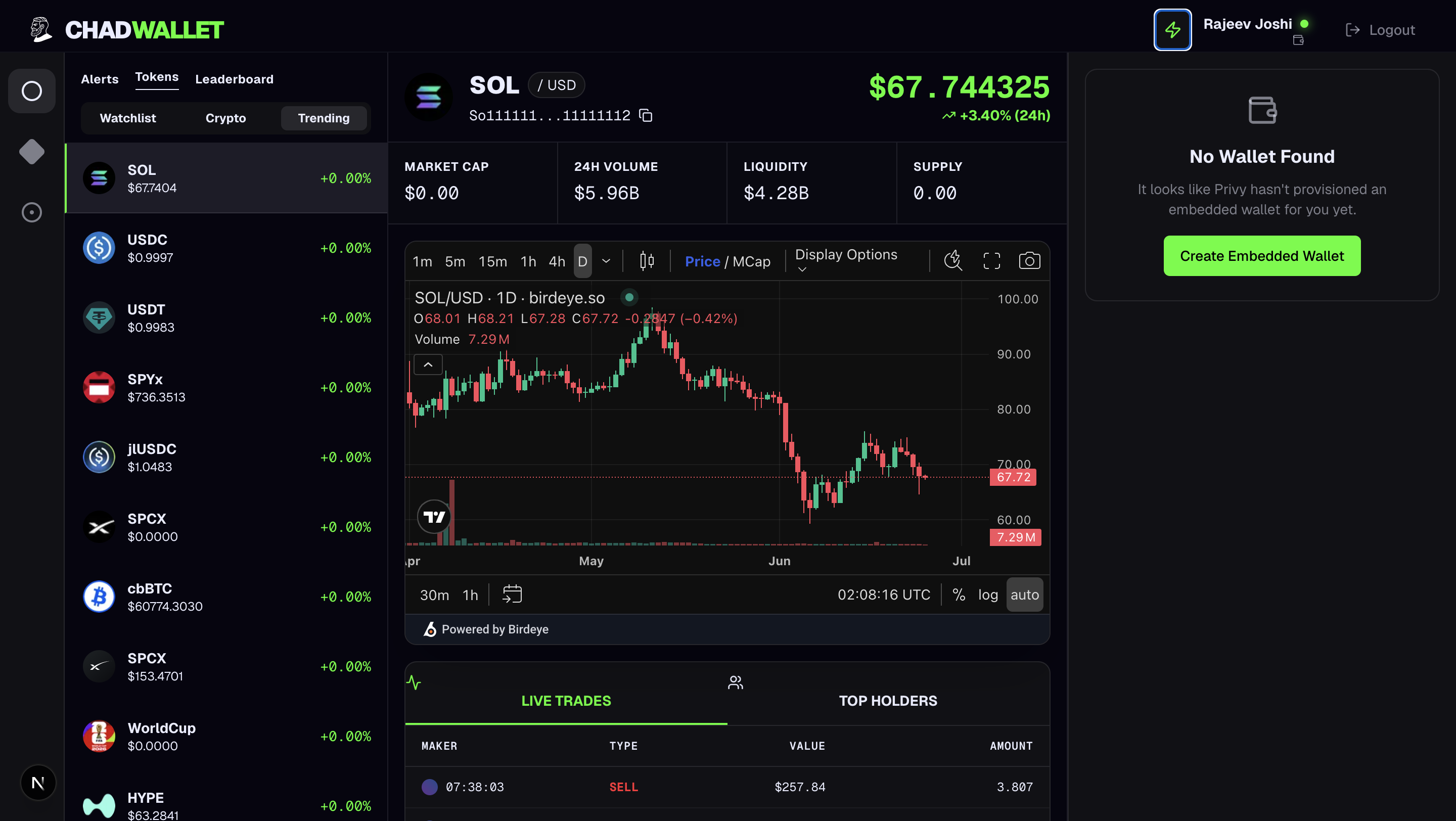 Fiesta Desktop UI